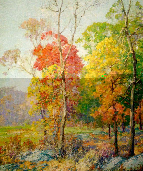 Maurice Braun Autumn in New England oil painting image